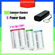 100 Calendari + 5 kit power bank2